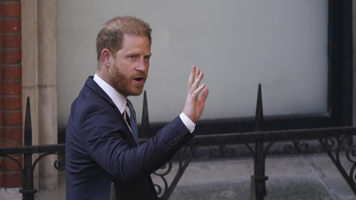 Lawyer says Prince Harry was unfairly treated when stripped of UK security detail
