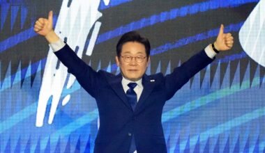 South Korea’s liberal leader Lee wins party nomination to run for president