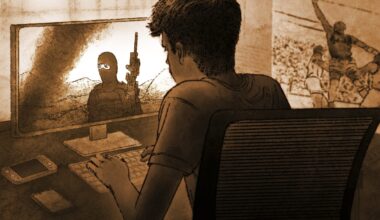Via porn, gore and ultra-violence, extremist groups are sinking hooks online into the very young