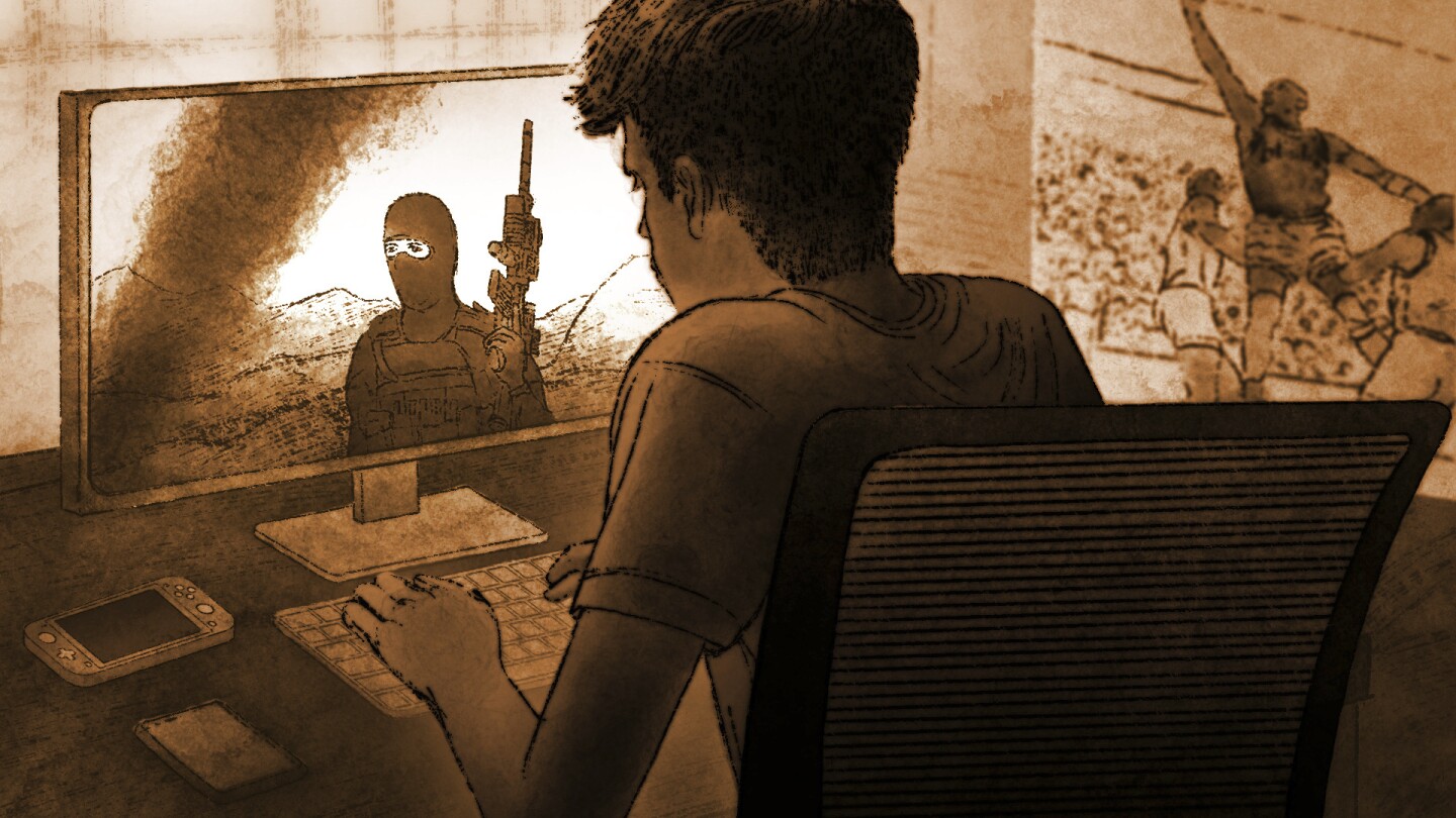 Via porn, gore and ultra-violence, extremist groups are sinking hooks online into the very young