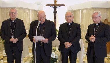 Read the announcement of the death of Pope Francis
