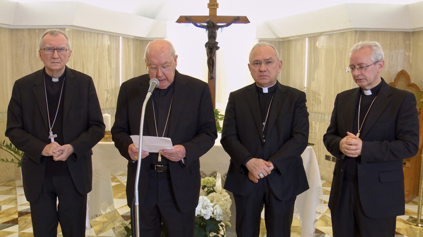 Read the announcement of the death of Pope Francis