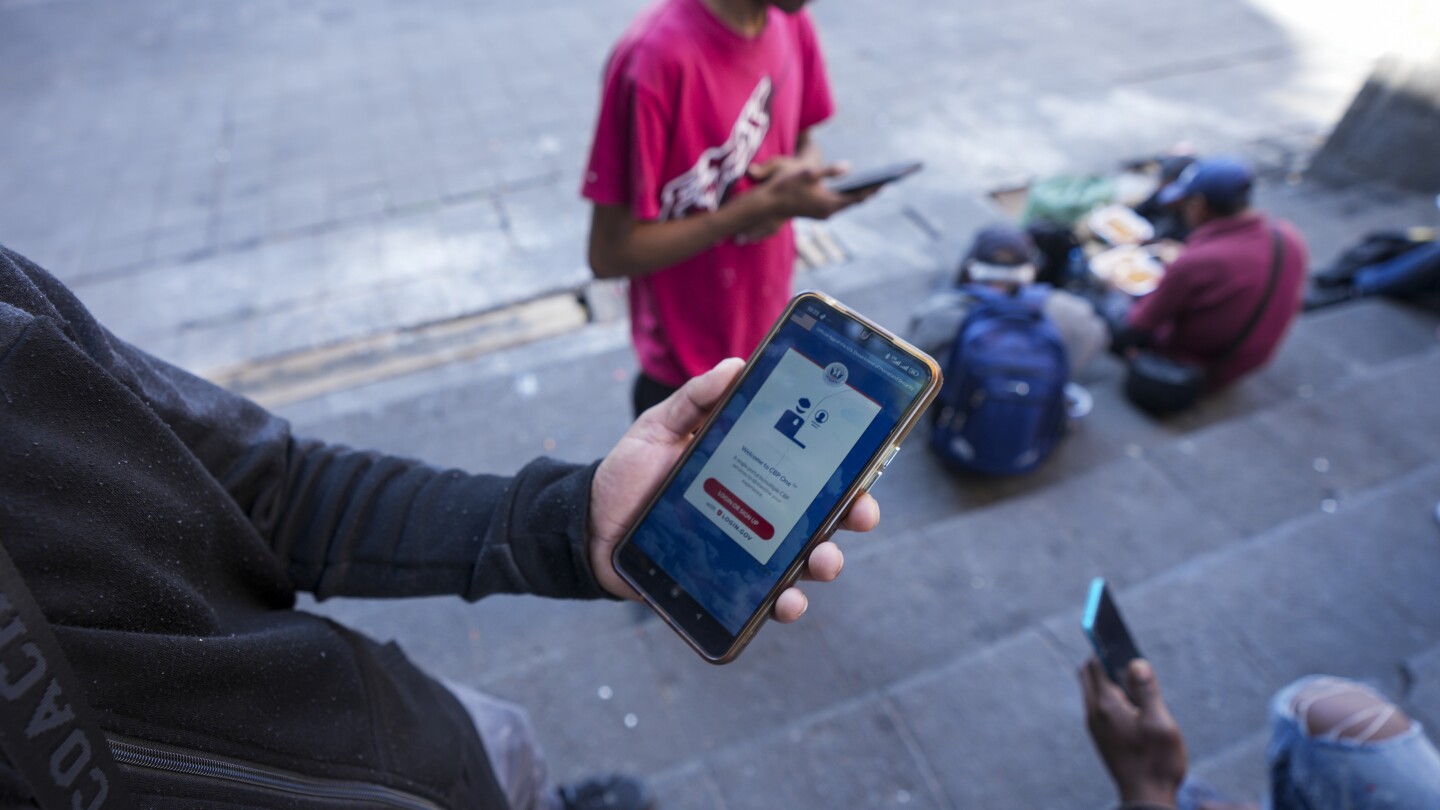 Trump's DHS revokes legal status for migrants who entered the US on Biden-era CBP One app