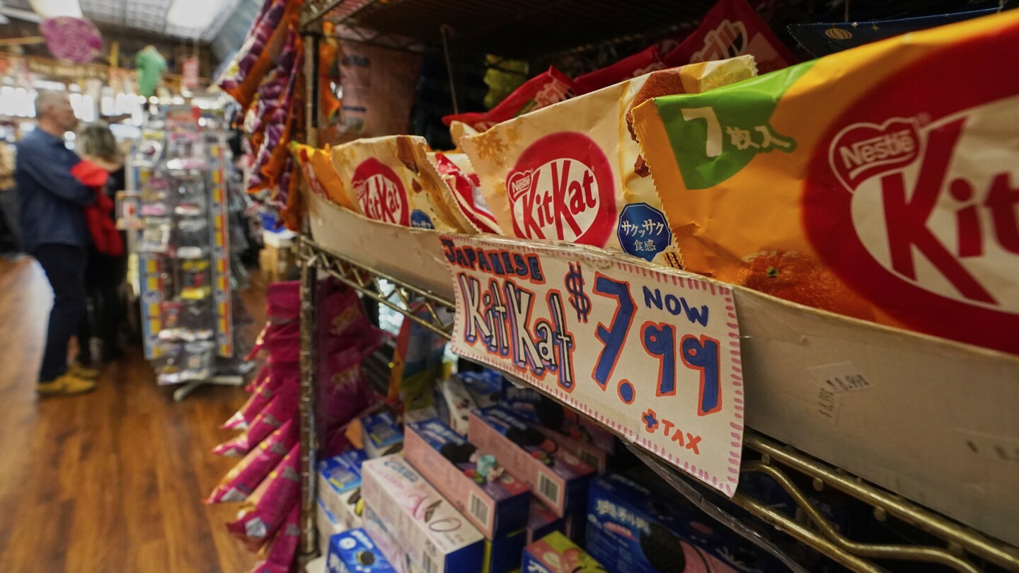Trump's tariffs hit a sour note in landmark NYC emporium of sweets