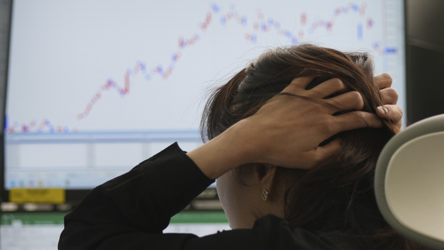 Global shares trade are mixed, US futures gain as investors await next steps in Trump's trade war