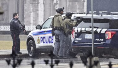 Canadian police say arrest made after man barricaded himself inside Parliament's east block