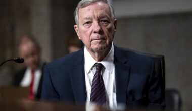 Democratic Sen. Dick Durbin of Illinois won't seek reelection