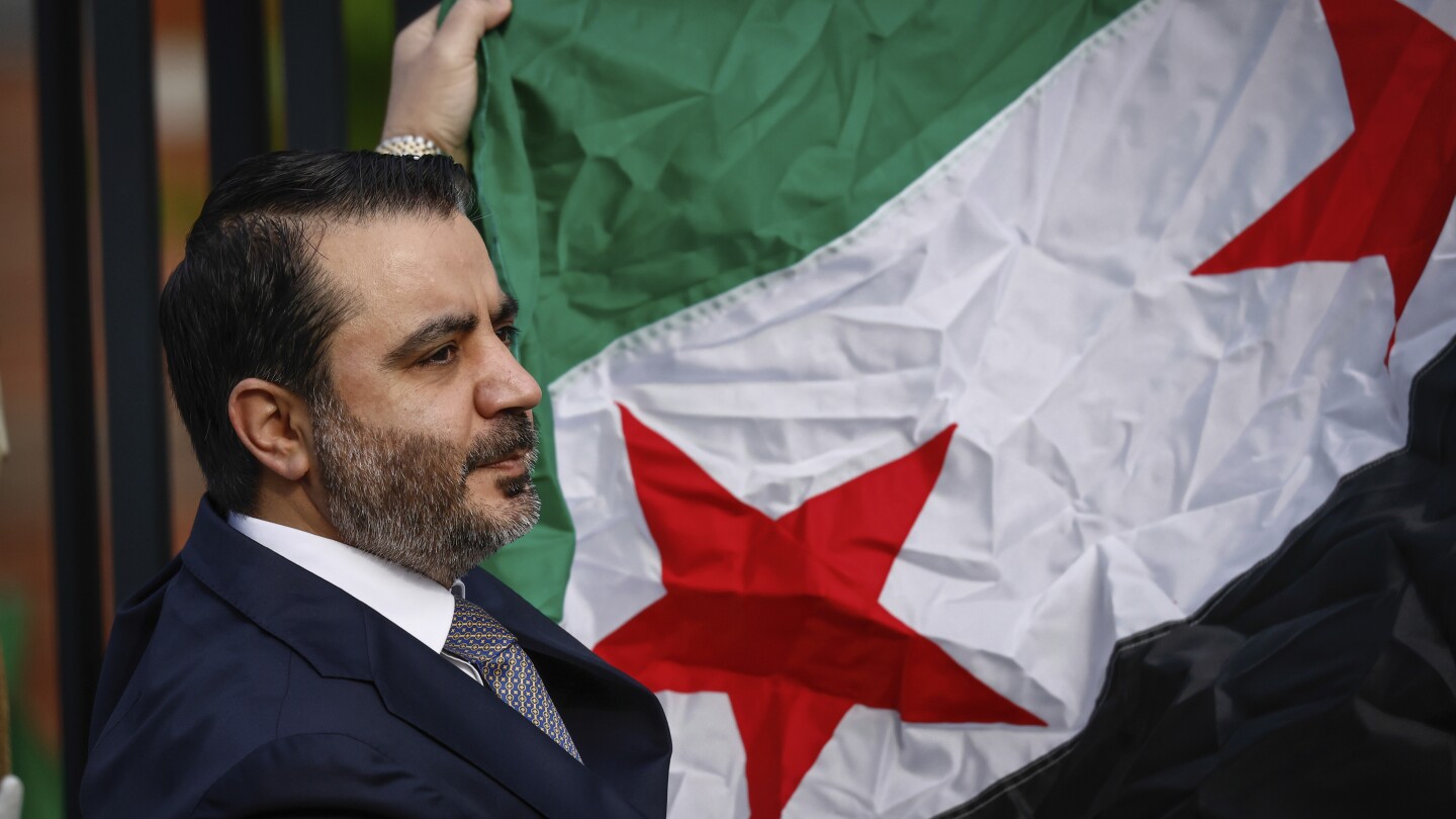 Syria's new foreign minister appears at the UN in his first US visit
