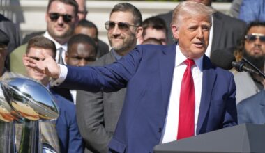Trump marks first 100 days in office with a Michigan rally