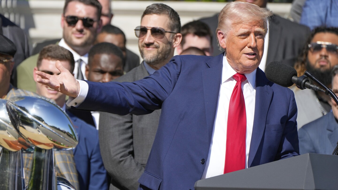Trump marks first 100 days in office with a Michigan rally