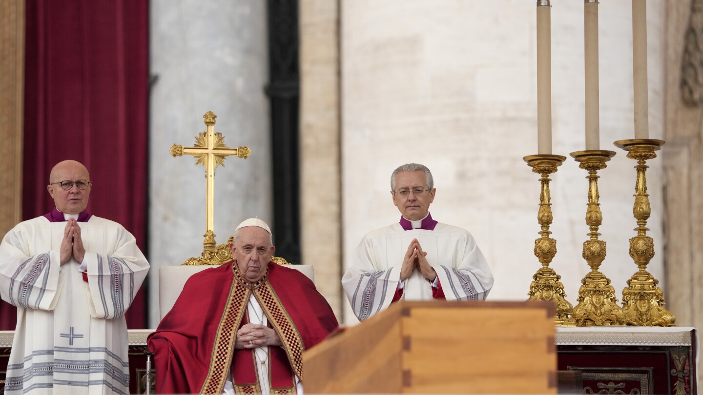 The rites, rituals following death of a pope. His funeral, burial explained