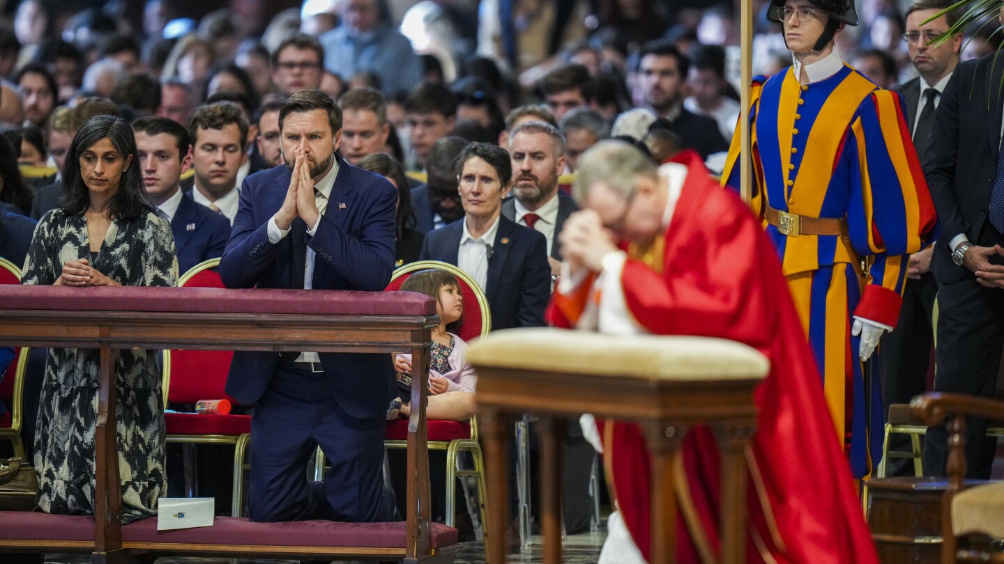 JD Vance goes to the Vatican following remarkable papal rebuke over Trump crackdown on migrants