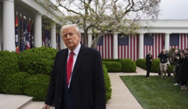 Trump tariff live updates: Global leader reactions, stock market tumbles