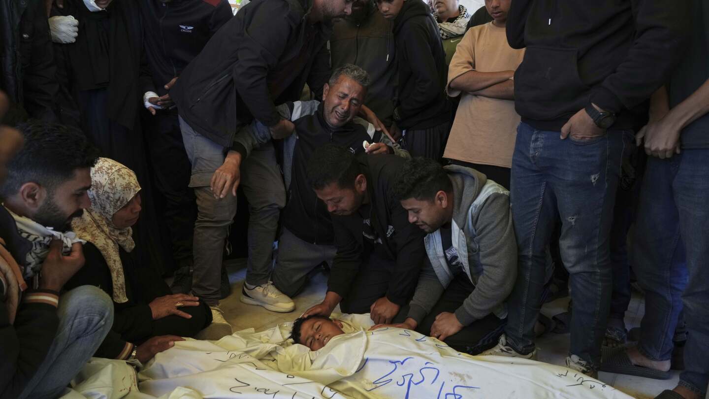 Israeli strikes on Gaza kill more than 90 Palestinians