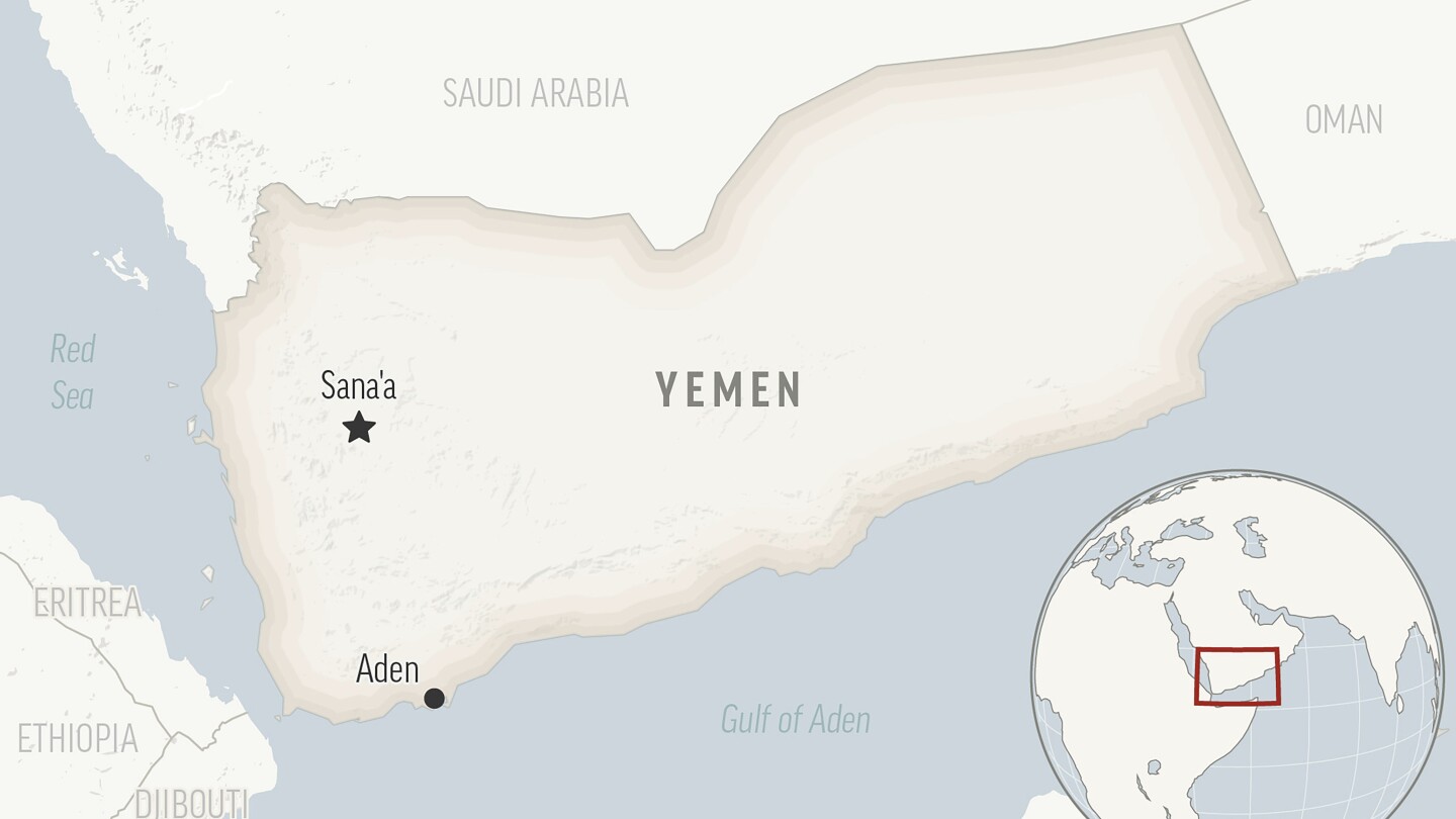 Suspected US airstrikes kill 7 in Yemen, Houthis say