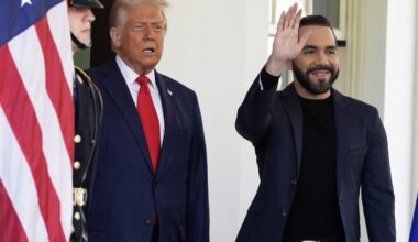 Trump meets with El Salvador president: Live updates