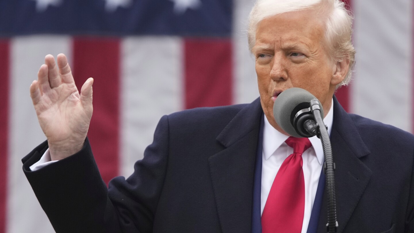 States sue to block Trump's election order, saying it violates the Constitution