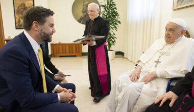 JD Vance meets Pope Francis on Easter Sunday after tangle over migration