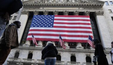 Wall Street and the dollar tumble as investors retreat further from the United States