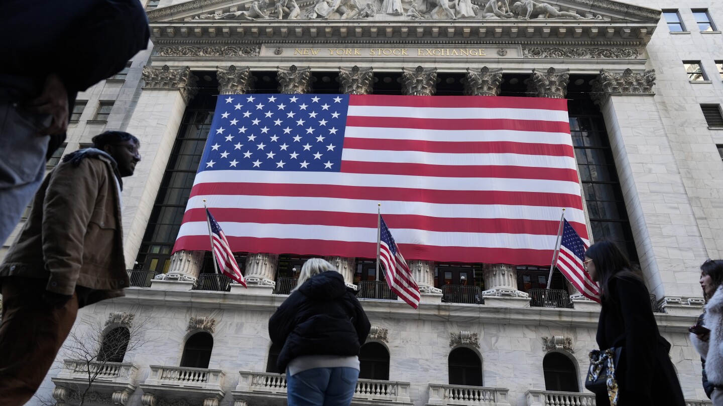Wall Street and the dollar tumble as investors retreat further from the United States