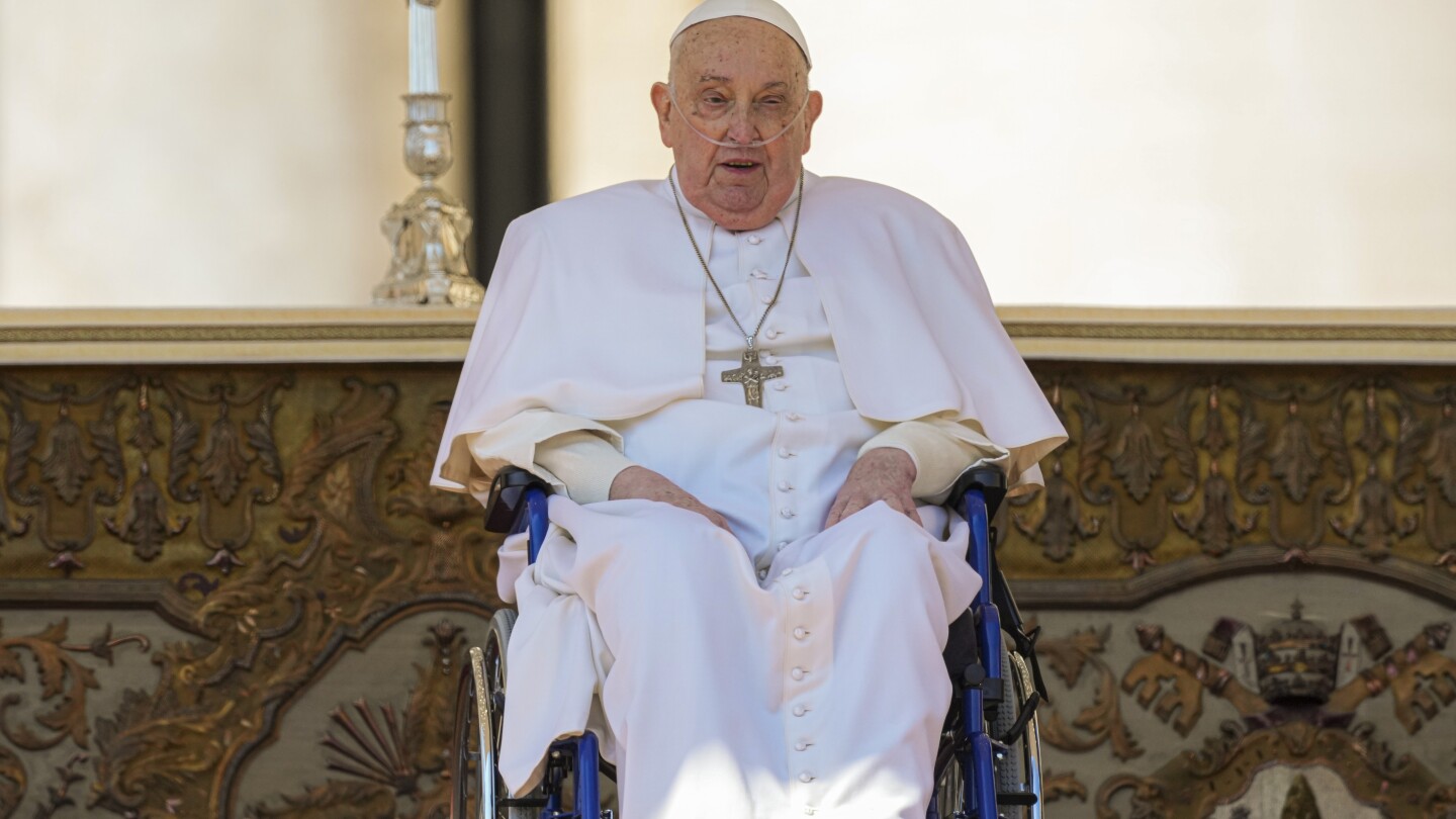 Pope appears before crowd in St. Peter’s Square