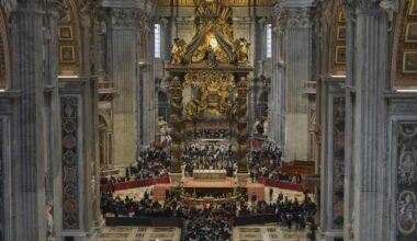 Trump and Zelenskyy among dignitaries converging on Rome for funeral of Pope Francis