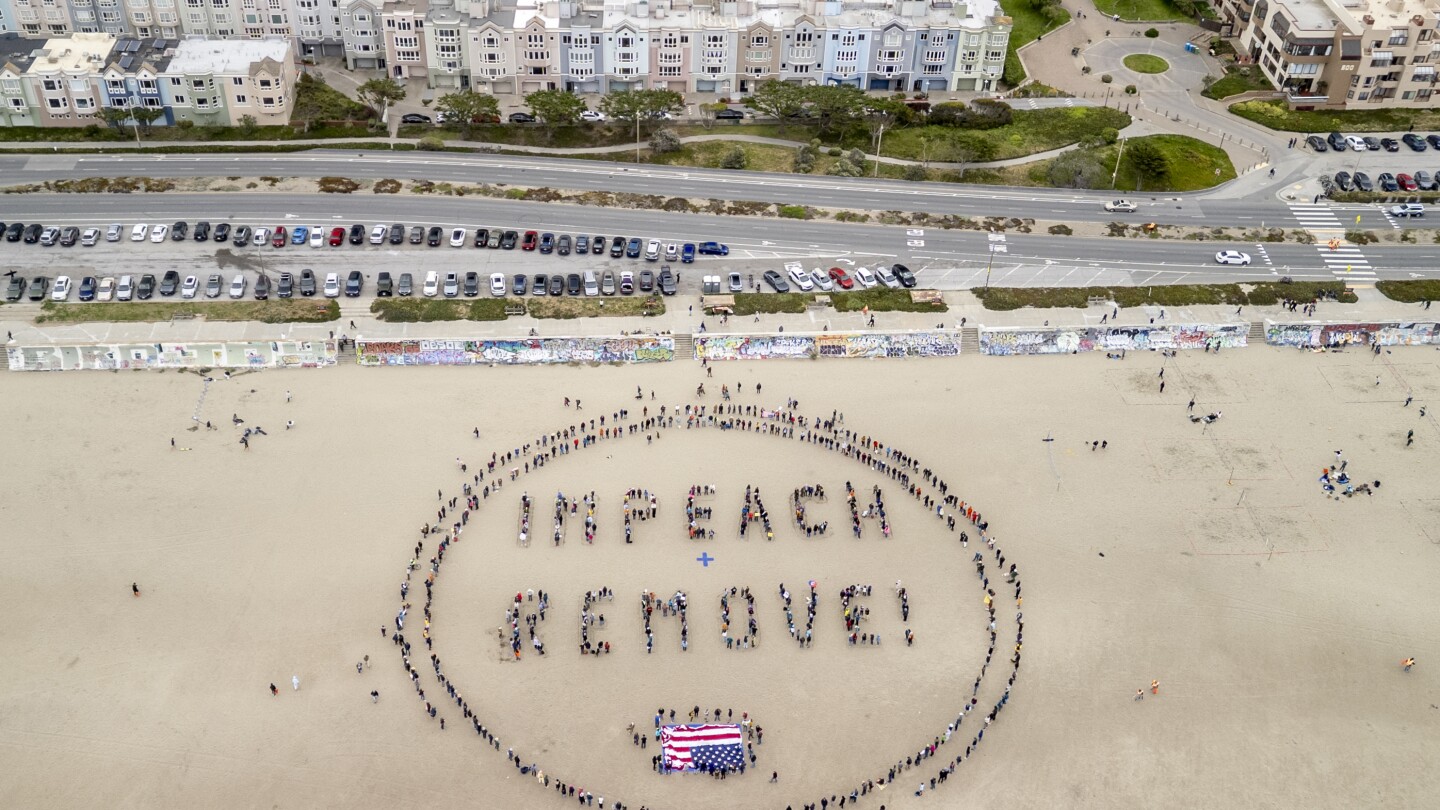 ‘50501’ nationwide protests rally against Trump administration’s policies
