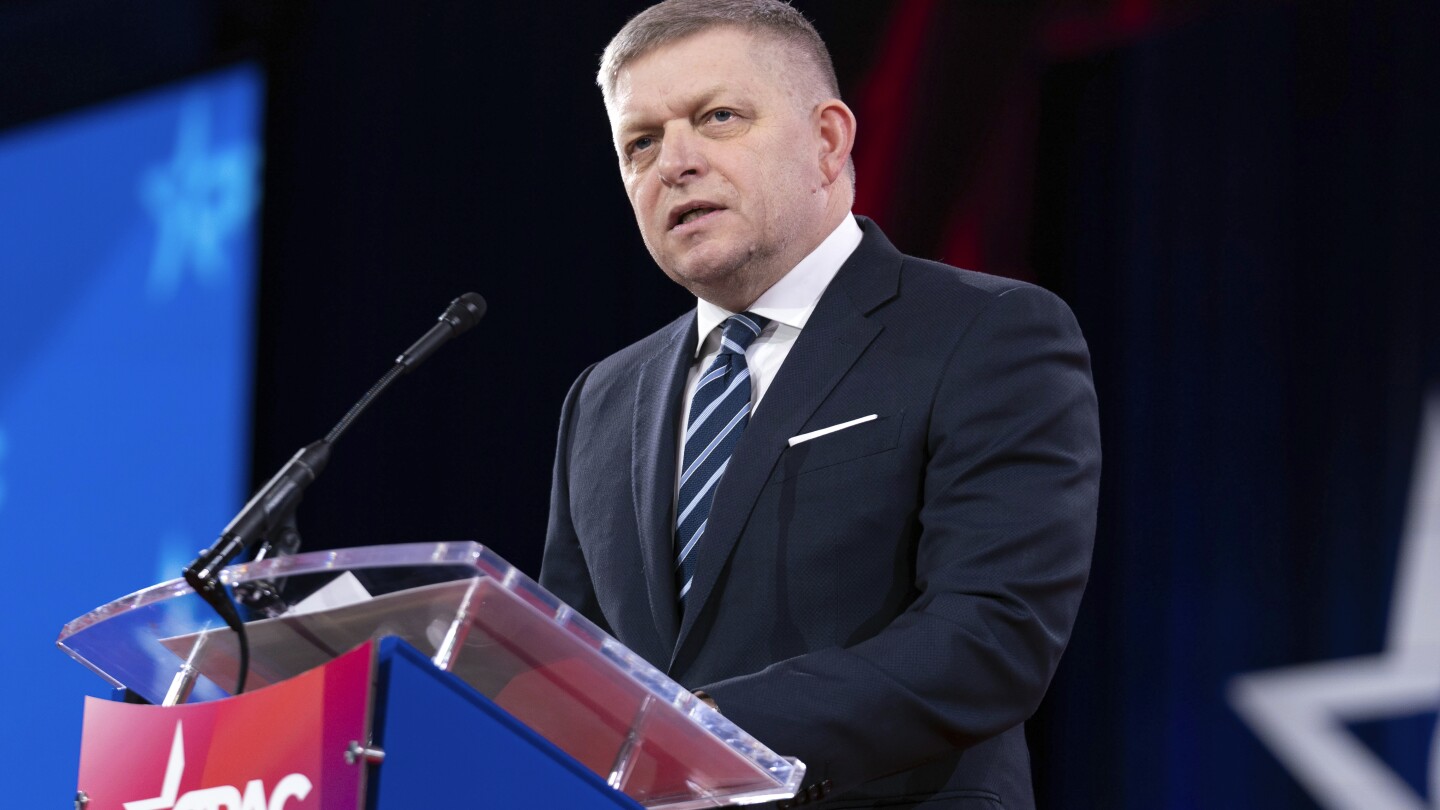 Slovakia's pro-Russian leader rejects a call by the EU not to attend a military parade in Moscow