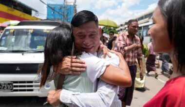 Myanmar frees around 4,900 prisoners including some political detainees