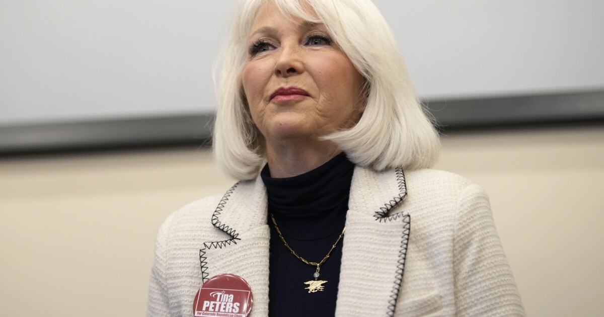 Colorado fights Trump administration bid to help imprisoned loyalist Tina Peters