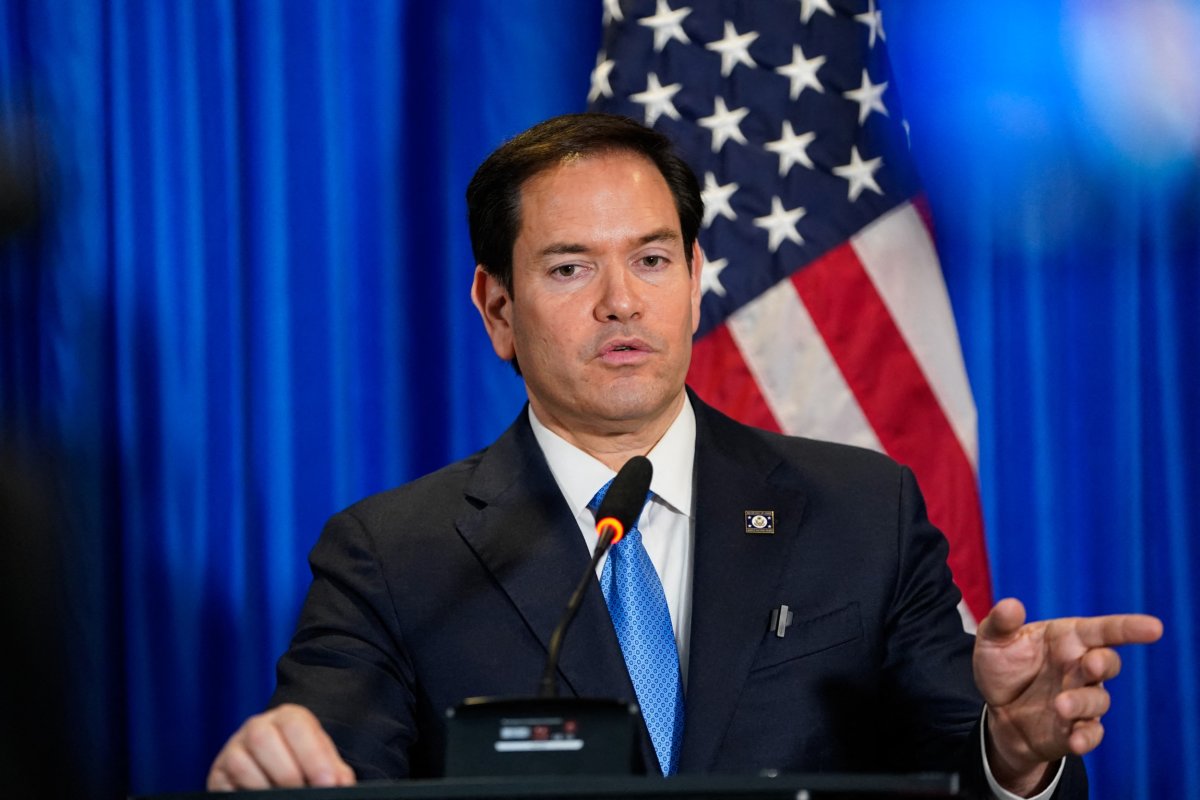 US Secretary of State Marco Rubio