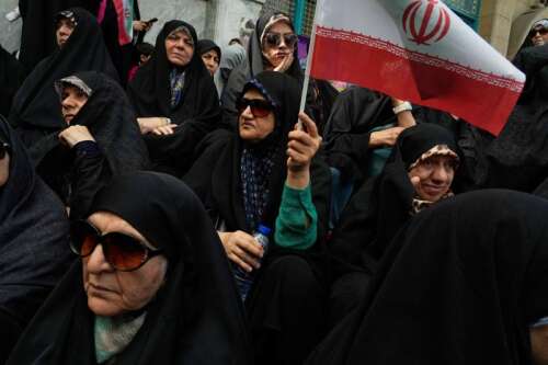 Iran’s president insists Tehran does not seek a nuclear bomb and dangles US business opportunities