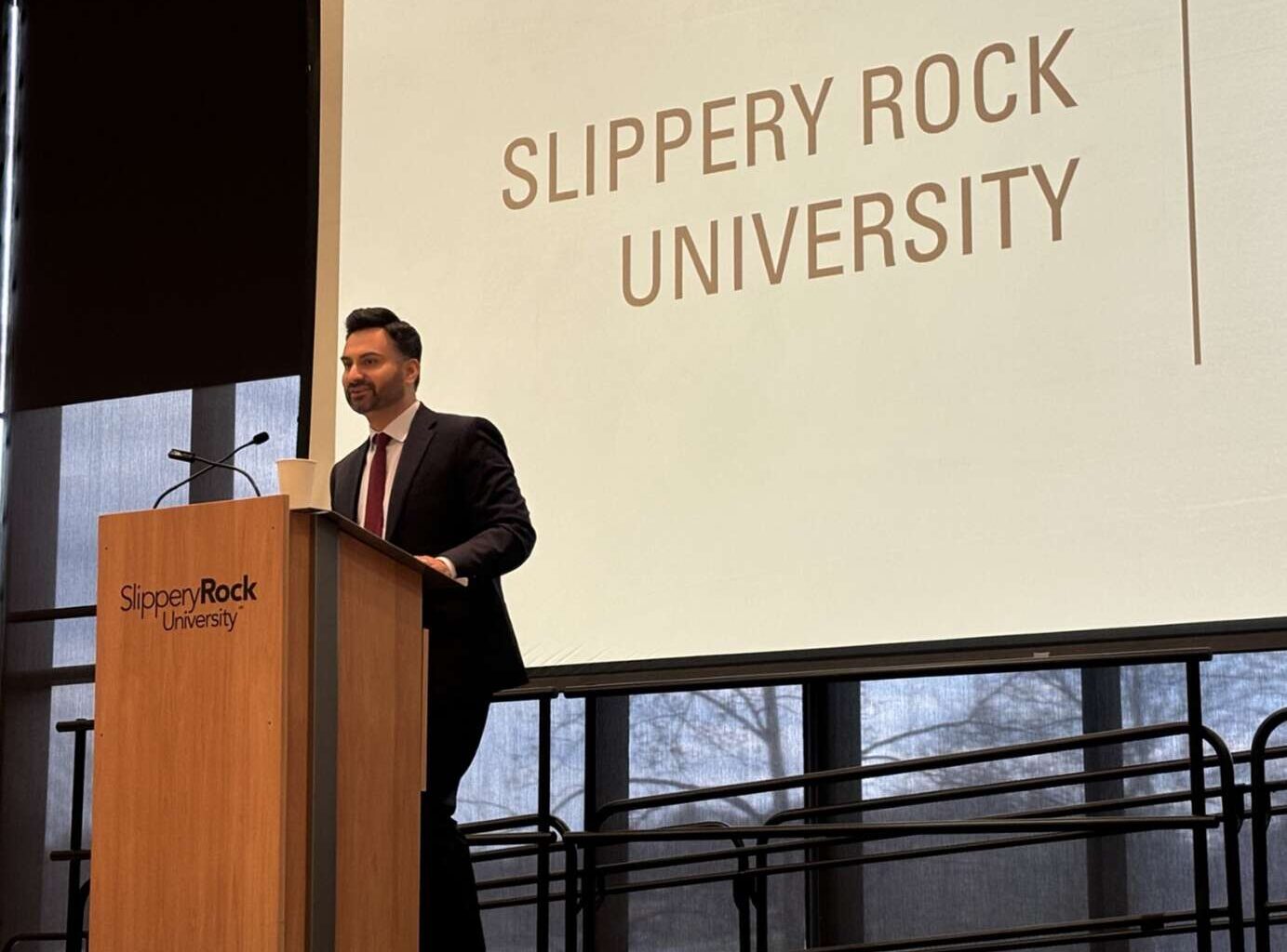 Former White House climate adviser talks climate, future with SRU community – Butler Eagle