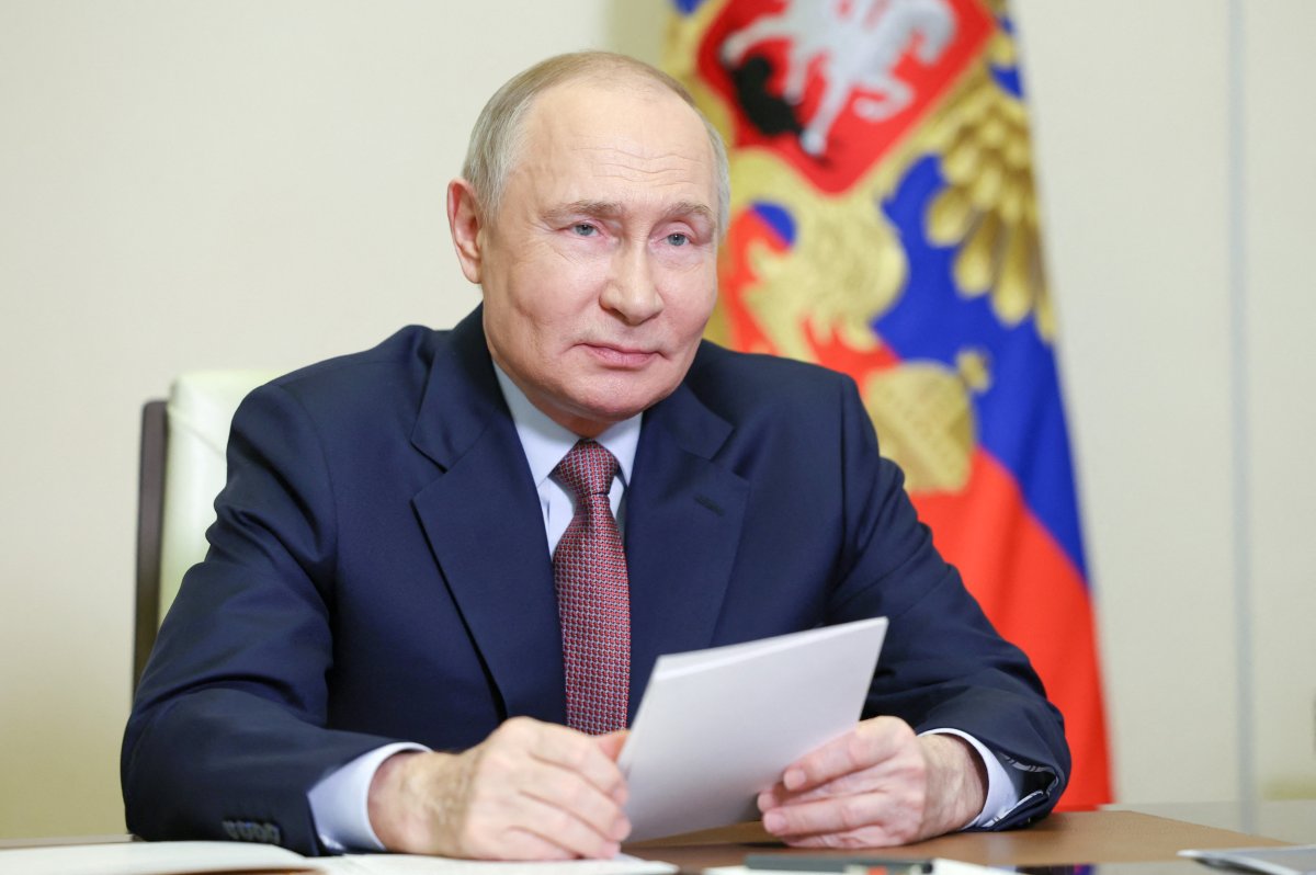 Vladimir Putin Kursk Region Ukraine