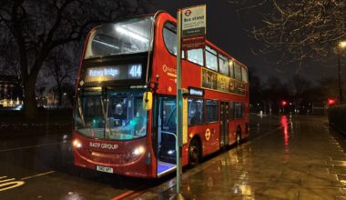 Thank you and goodbye, London Buses route 414