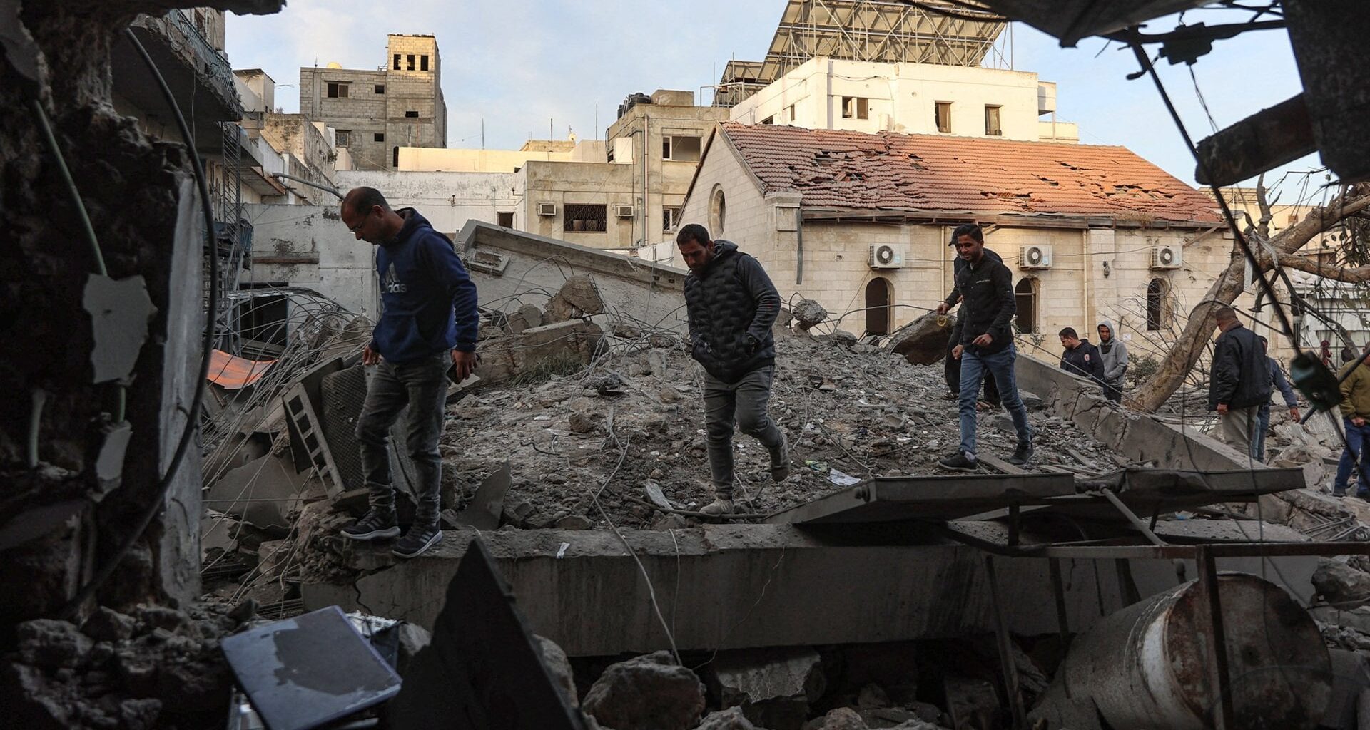 Israeli forces put Gaza’s Christian hospital out of service on Palm Sunday