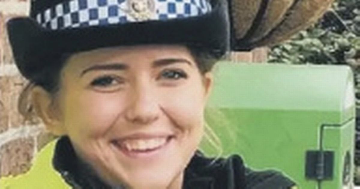 Female cop groped colleague telling him 'you're a big boy' before cupping breast