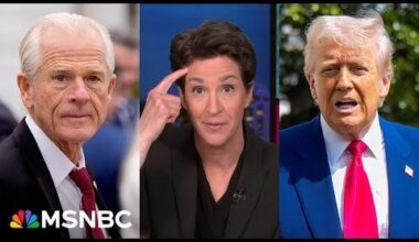 Maddow: The ridiculous real story behind the tariff plan