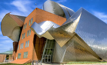 Exterior of the Peter B. Lewis Building