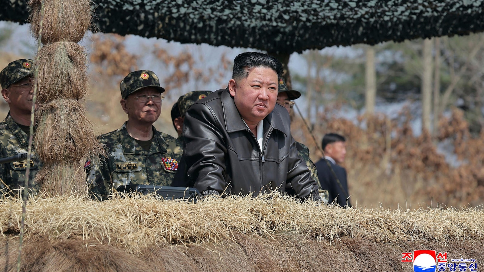North Korean leader Kim touts new naval destroyer, blames US for tensions