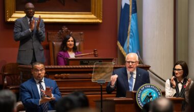 Gov. Tim Walz pledges to protect Minnesota from the 'chaos' he says Trump unleashed