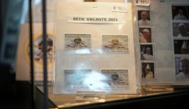 Vatican issues 'sede vacante' postage stamps valid until a new pope is elected