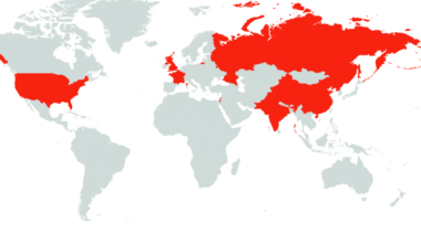 World Map Shows Nuclear Powers As Trump Tries To Stop Iran