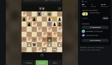My reddit post for my Chess App on /r/ChessPuzzles received over 500k views in a week. Which is over 10x the subreddit's member count of only 42k. [OC]