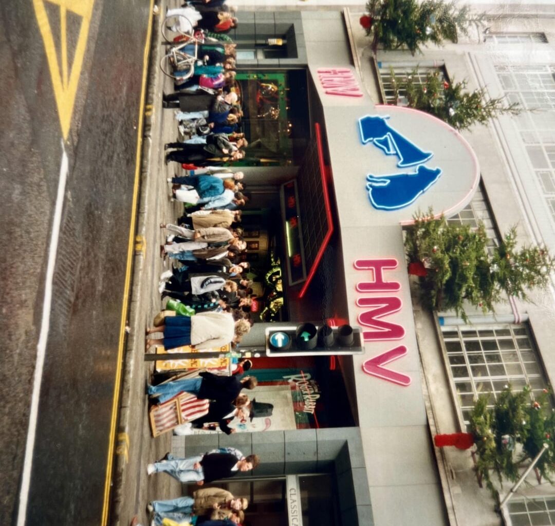 A couple of photos from a trip to HMV in Oxford Street and Carnaby Street in 1989