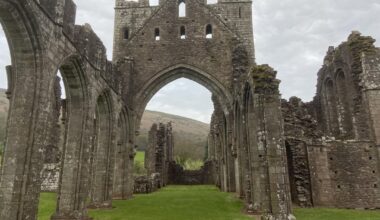 Llanthony priory yesterday