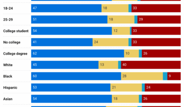 [OC] Party identification of American youth