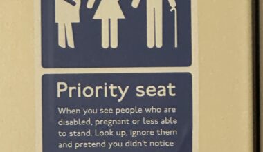 On the district line