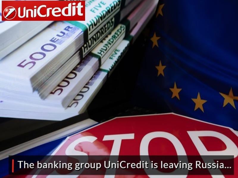 Due to sanctions, Italian government and the European Central Bank are urging the banking group UniCredit to exit Russia. UniCredit is one of the few international banks that did not leave the Russian market after Russia's full-scale invasion of Ukraine. A decision is expected by the end of April.