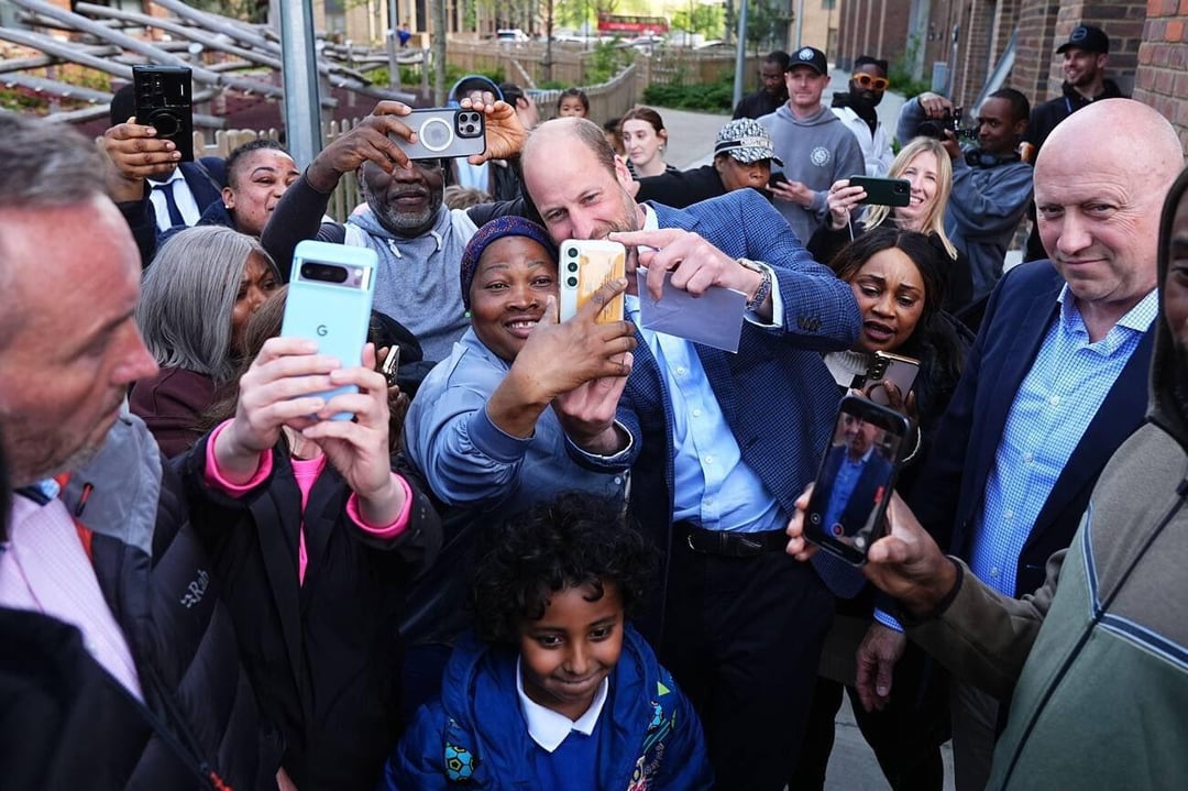 Prince William visited Mentivity Community Centre